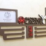Laser Cut Shotokan Karate Medal Display Hanger Free Vector