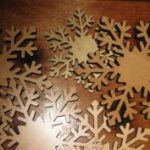 Laser Cut Christmas Snowflake DXF File