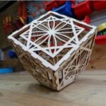 Cube Lamp DXF File