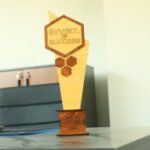 Laser Cut Wooden Trophy Free Vector