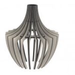 Laser Cut Lamp 8 Free Vector