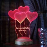 hearts-led Free Vector