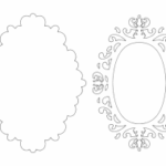 Mirror Frame 22 dxf File