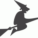 Halloween Witch Flying Clipart Free Vector