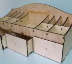 Large Desk Organizer Free Vector