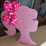 Laser Cut Hair Bow Display Barbie Hair Bow Display Barbie Stand For Hair Bows
