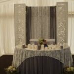 Laser Cut Wedding Columns