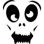Horror Face dxf File
