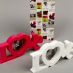 Laser Cut Love Heart Photo Frames Free Vector