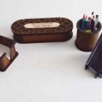 Desk Organizer Set 3 Mm DXF File