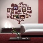 Tree Photo Frame Laser Cut Free Vector