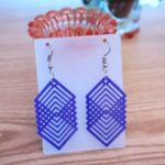 Laser Cut Simple Fashion Geometric Earrings DXF File