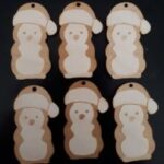 Laser Cut Penguin Christmas Ornaments SVG File