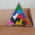 Laser Cut Wood Tile Puzzle DXF File
