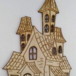 Laser Cut Haunted House 3mm SVG File