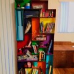 Laser Cut Tetris Modular Book Shelf DXF File