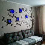 Laser Cut Family Tree Photo Frames Wall Art Free Vector