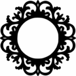 Mirror Frame dxf File