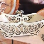 Laser Cut Wooden Easter Basket 4mm Free Vector