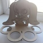 Laser Cut Easter Bunny Template Free Vector