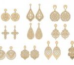 Laser Cut Pendant Earrings Templates Free Vector