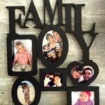 Laser Cut Family Photo Frame Picture Frames Collage Wall Decor