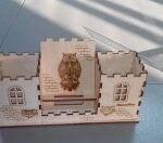 Laser Cut Wooden Desk Organizer Pen Stand Mobile Stand Free Vector