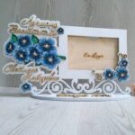Laser Cut Decorative Picture Frame Template Free Vector