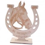 Laser Cut Horseshoe Trophy 3mm PDF File