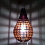 Teardrop Pendant Light Laser Cut DXF File