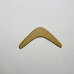 Laser Cut Boomerang Wood Cutout Unfinished Craft Free Vector