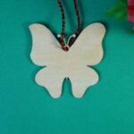 Laser Cut Wooden Cutout Butterfly Craft Unfinished Butterfly Blank Free Vector