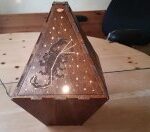 Laser Cut Constellation Lamp 3mm Birch Plywood DXF File