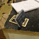 Laser Cut Phone Stand Visit Card Holder 3mm Plywood Free Vector