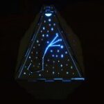 Laser Cut Constellation Light Free Vector