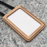 Laser Cut Leather Badge Holder DXF File