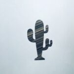 Laser Cut Unfinished Wooden Cactus Cutout Free Vector