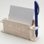 Pens and Card Notes Holder DXF File