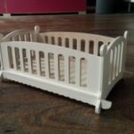 Laser Cut Wooden Doll Cot Bed Template Free Vector