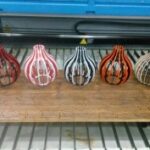 Laser Cut Pear Lamp Free Vector