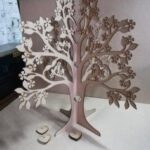 Laser Cut Signature Tree Wedding Guest Book Free Vector