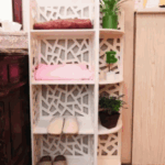 Laser Cut Display Shelf Free Vector