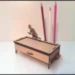 Villar Pen Holder Free Vector