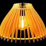 Laser Cut Plywood Pendant Lamp