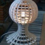 Lamp With Globe Detail dxf File