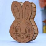 Laser Cut Easter Bunny Box 3mm Free Vector