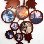 Laser Cut Grape Picture Frame Free Vector