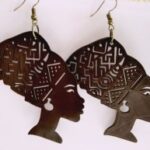 Laser Cut Egypt Queen Earrings SVG File