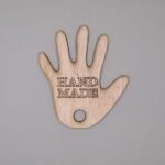 Laser Cut Handmade Craft Sign Symbol Tag Free Vector