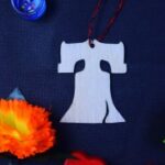 Laser Cut Liberty Bell Ornament Unfinished Wood Shape Craft Free Vector